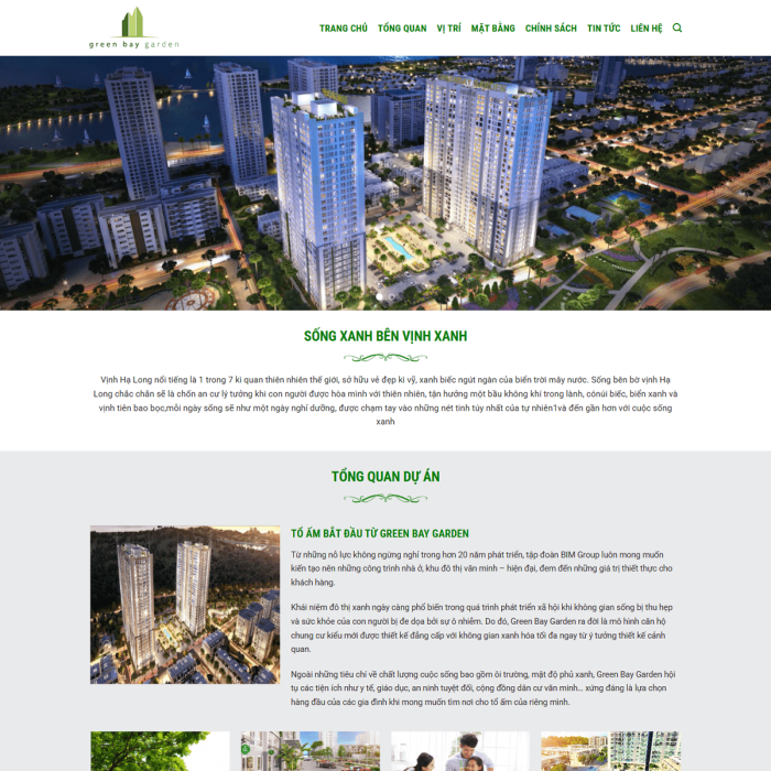 Mẫu website bất động sản - Ms:007