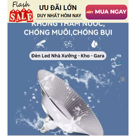 Mẫu landing page đèn led siêu sáng - Ms:022