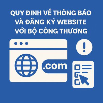 Để đăng ký website Bộ Công Thương cần phải có đầy đủ thông tin pháp lý