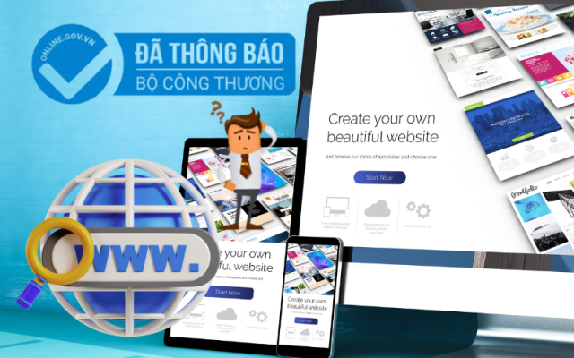 Website cần khai báo Bộ Công Thương theo quy định